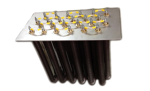 ชุดฮีตเตอร์ครีบ 2500W 220/380V ชุดฮีตเตอร์ครีบ 2500W 220/380V