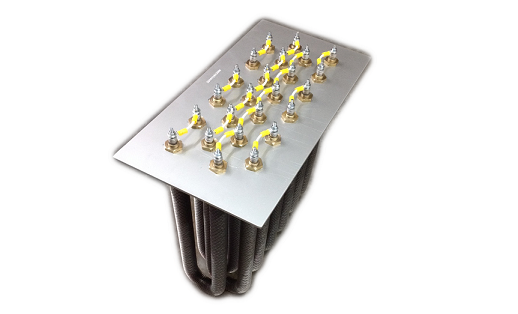 ชุดฮีตเตอร์ครีบ 9000W 220/380V ชุดฮีตเตอร์ครีบ 9000W 220/380V