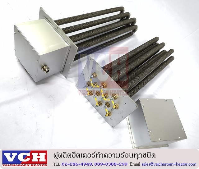 ชุดฮีตเตอร์ครีบ 2000W 220V ชุดฮีตเตอร์ครีบ 2000W 220V