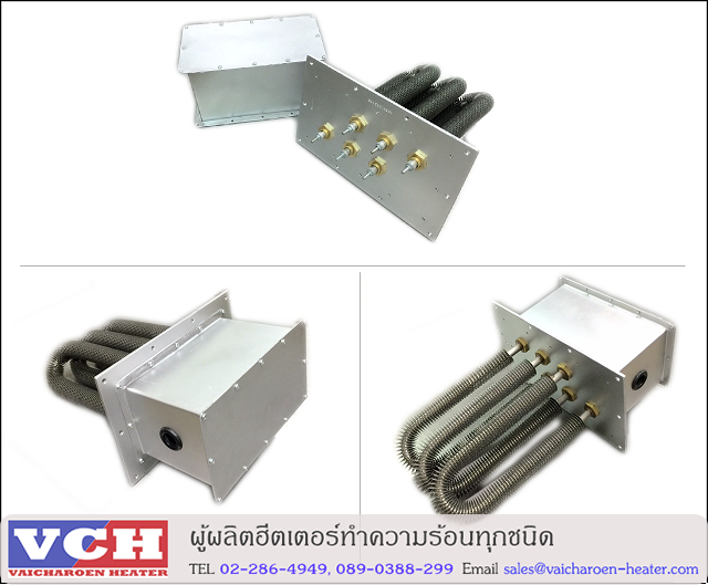 ชุดฮีตเตอร์ครีบ 8500W 220/380V ชุดฮีตเตอร์ครีบ 8500W 220/380V