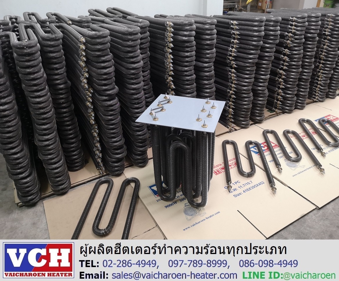 ฮีตเตอร์ครีบ ตัว M 3000W. 220V. ฮีตเตอร์ครีบ ตัว M 3000W. 220V.