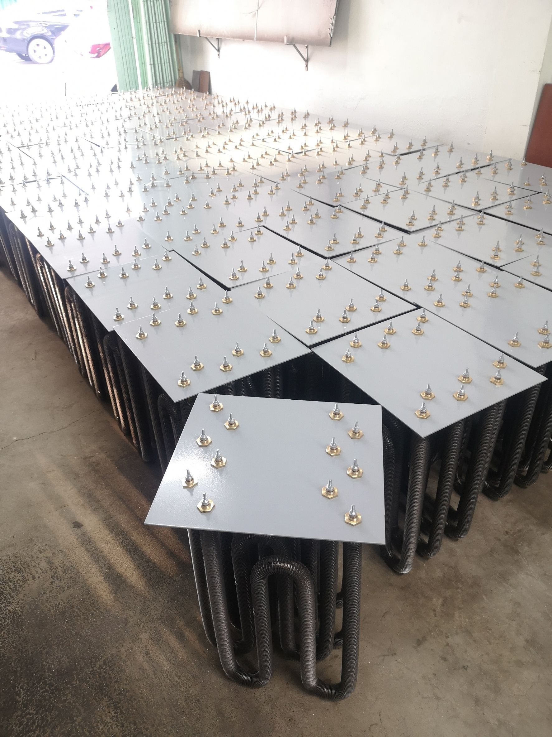 Set ฮีตเตอร์ครีบตัว M 18000W. 380V. Set ฮีตเตอร์ครีบตัว M 18000W. 380V.