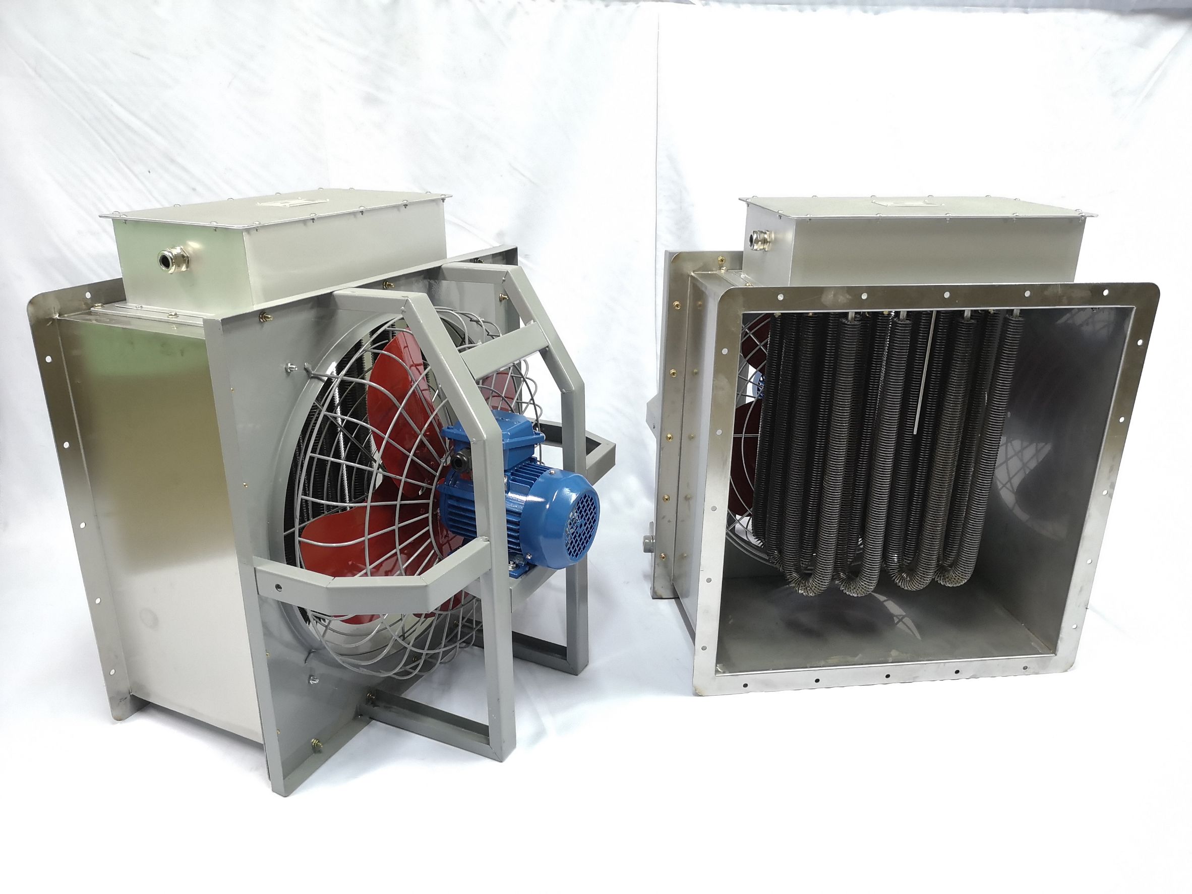 พัดลมฮีตเตอร์ลมร้อน รุ่น 20kW - 48kW พัดลมฮีตเตอร์ลมร้อน รุ่น 20kW - 48kW