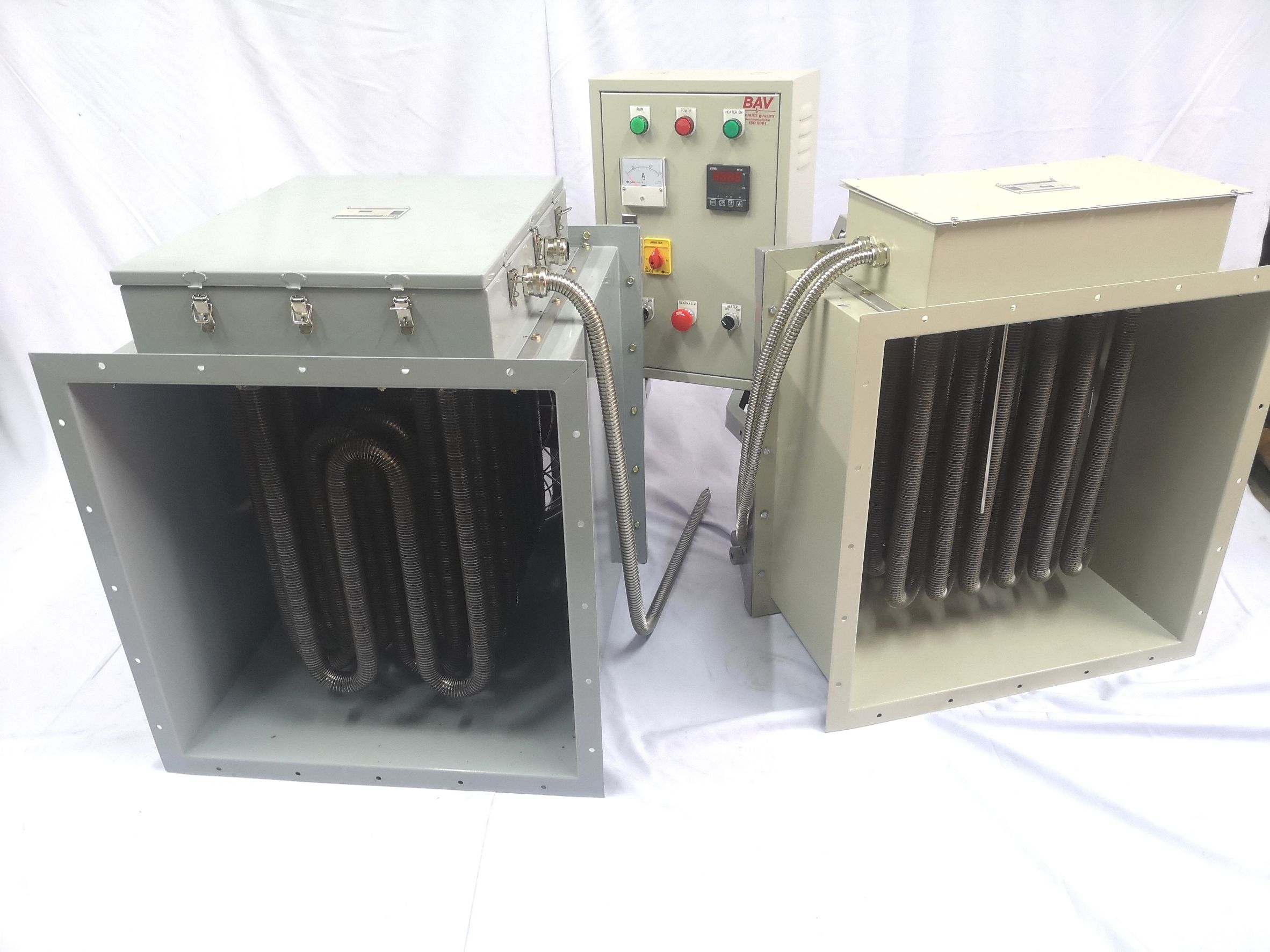 พัดลมฮีตเตอร์ลมร้อน รุ่น 20kW - 48kW
