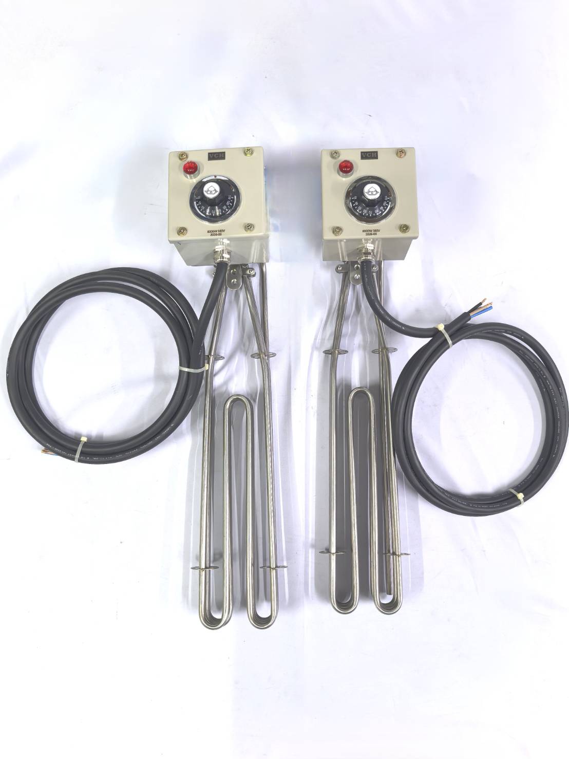 ฮีตเตอร์ต้มน้ำ ตั้งอุณหภูมิในตัว 8KW 380V