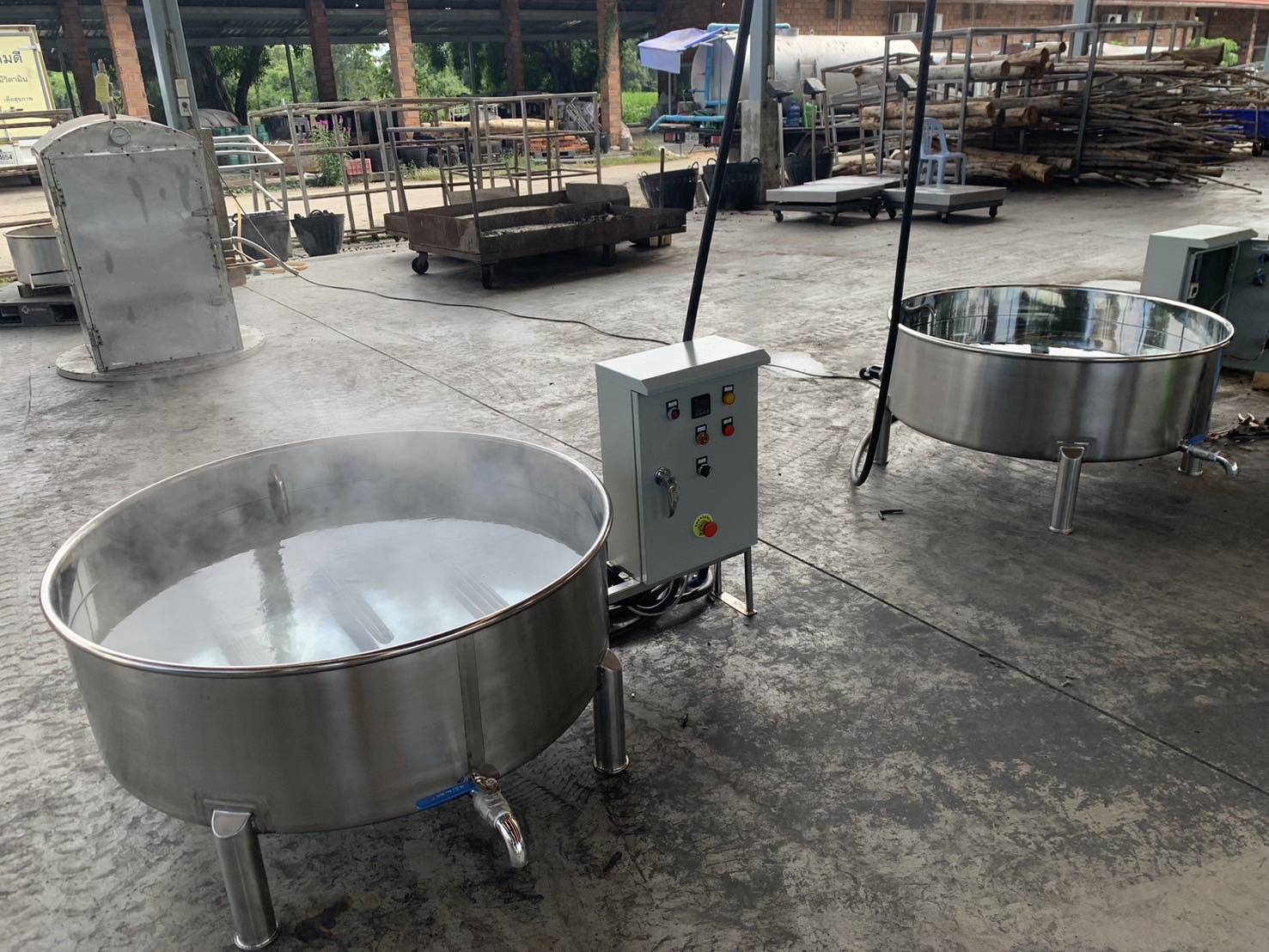บอยเลอร์ต้มน้ำร้อน ขนาด 250 ลิตร